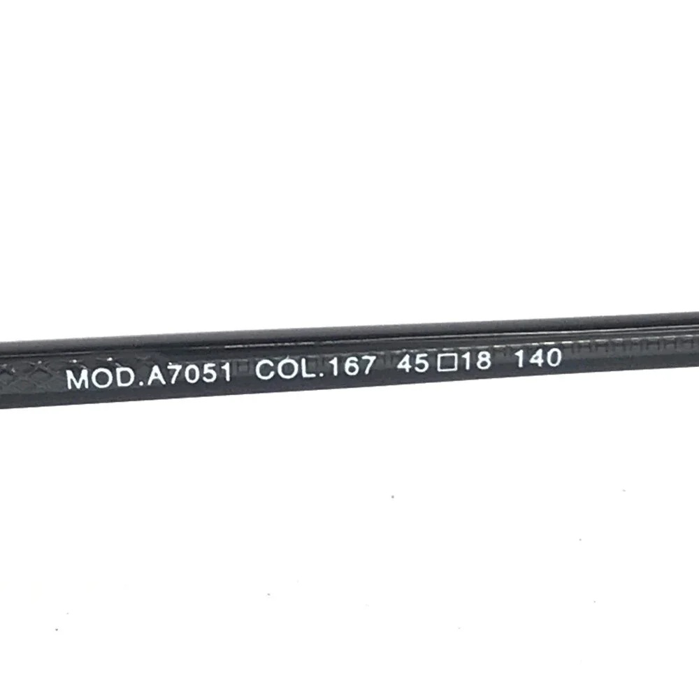 OGI Eyeglasses Frames MOD.A7051 COL.167 Blue Round Full Rim 45-18-140